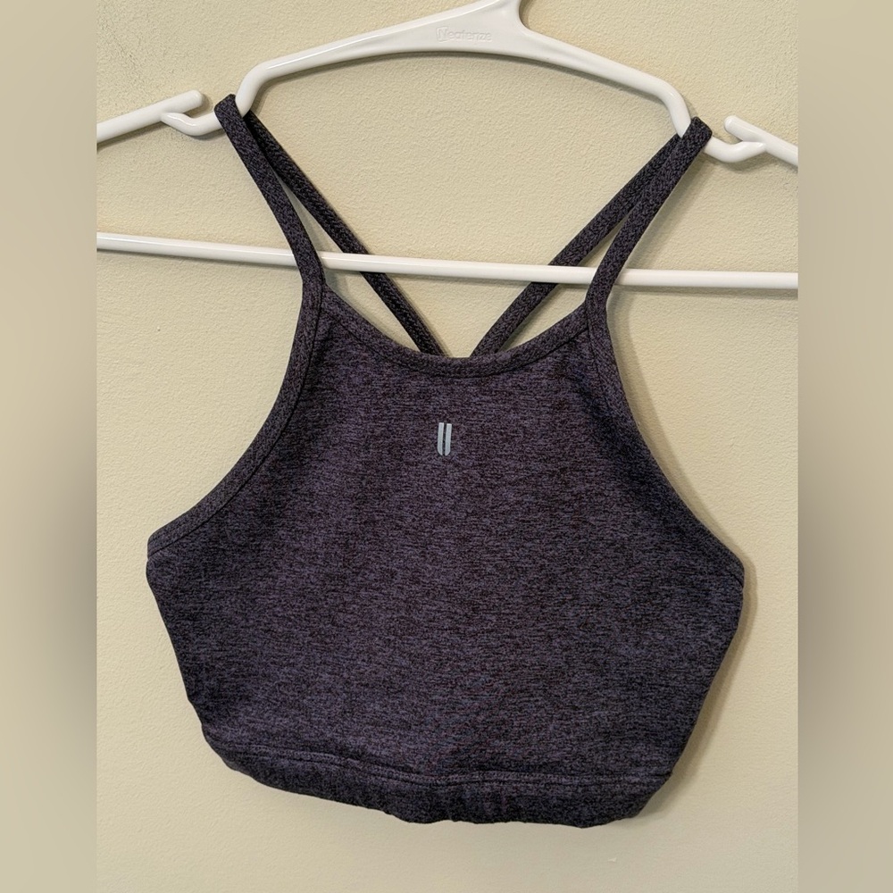 💗 Nobull Sports Bra W/ Removable Pads Size XS navy Heather color